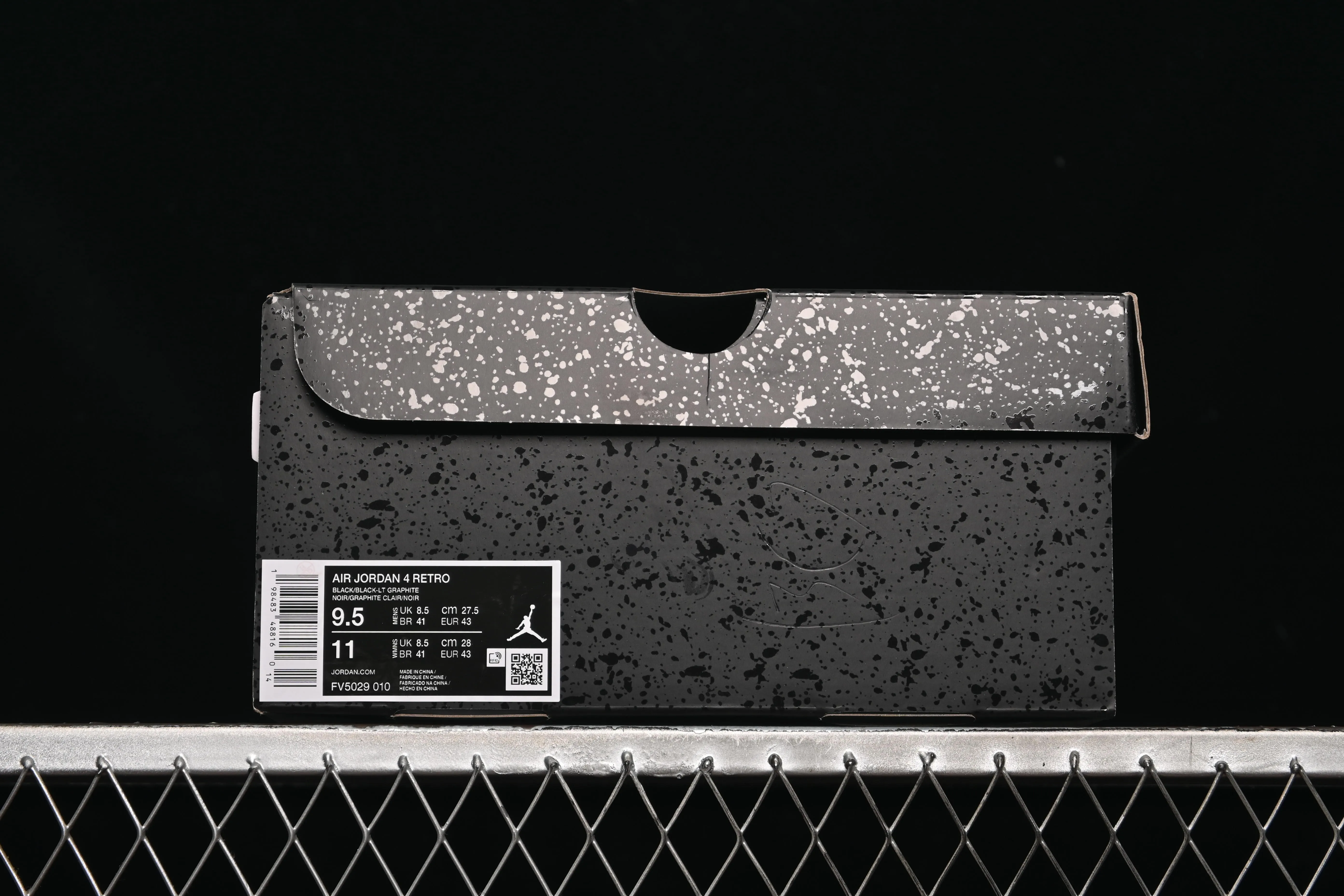 All categories Air Jordan Jordan series basketball shoes Air Jordan 4 OG version Air Jordan 4 Retro "Black Cat" AJ4 Joe 4 new black cat FV5029-010